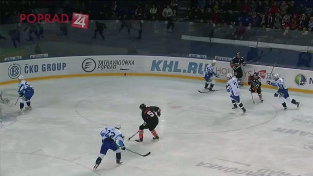 Lev Poprad vyhral doma nad Dinamom Minsk