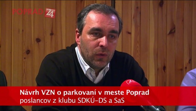 Parkovanie v Poprade podľa poslancov SDKÚ-DS a SaS
