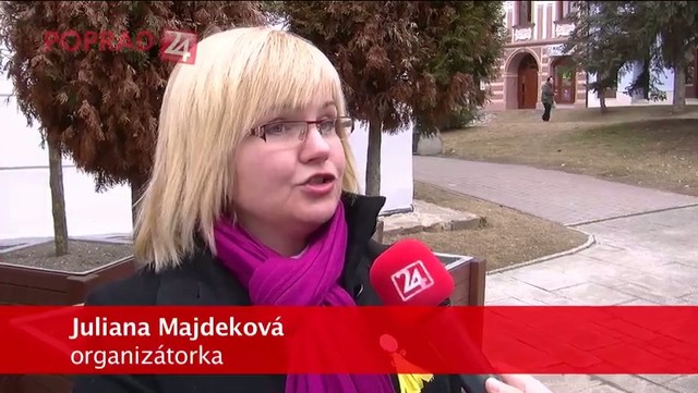 Protest Gorila v Poprade zablokoval premávku