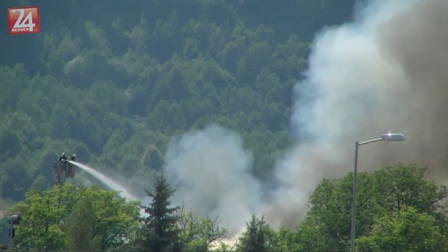 VIDEO : Strecha historického Kohúta zhorela!