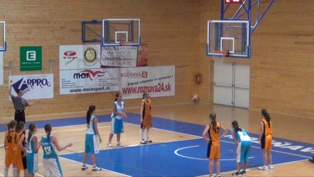 Staršie žiačky MBK REGIÓN Rožňava