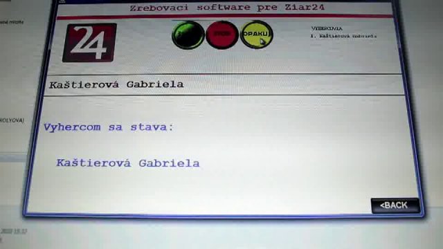 Žrebovanie víťazov na Vianočné tango