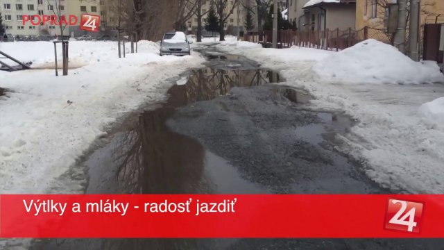 Niektoré cesty dávajú naozaj zabrať. Problémy majú aj chodci