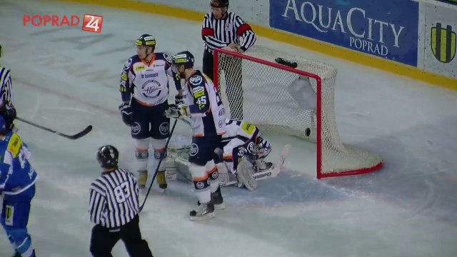 Kamzíci zdolali v treťom zápase play-off Košice 4:2. Výhru Popradu si vychutnalo