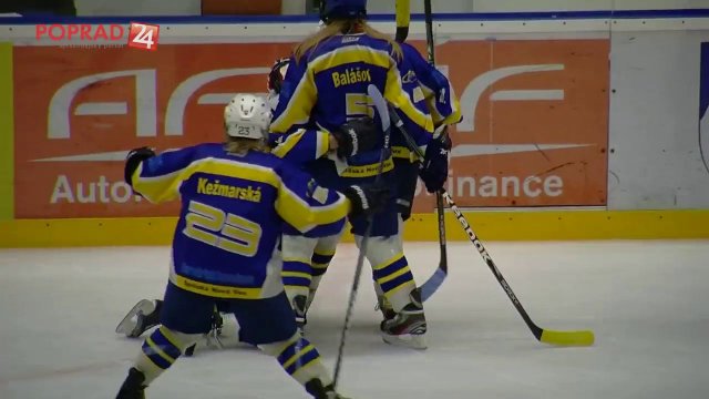 Finále play off: Popradské hokejistky druhé, zlato si odniesli Spišiačky