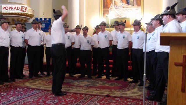 Koncert zboru talianskych Alpínov