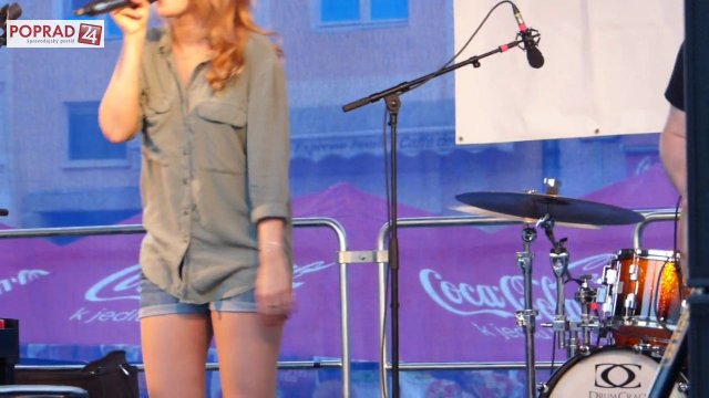 Katka Knechtová rozospievala a roztancovala popradské námestie