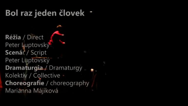 DDS Zrkadlo, Daniil Charms- Bol raz jeden človek