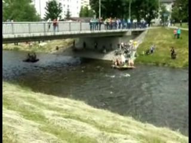 Splav netradičných plavidiel