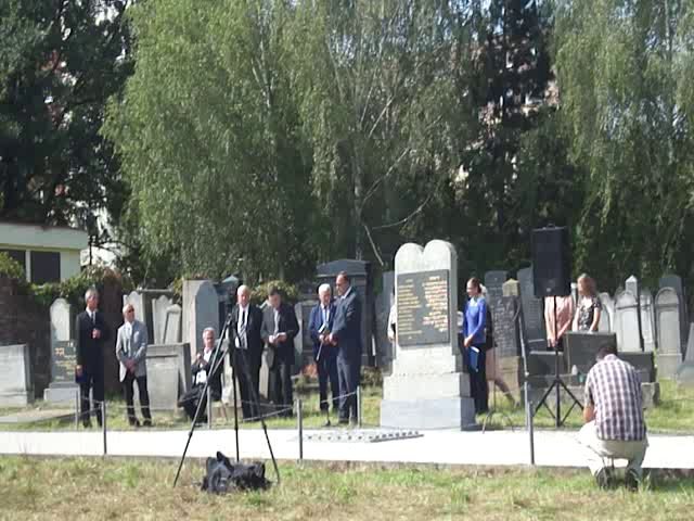 Pietna spomienka obete holokaustu na Židovskom cintoríne