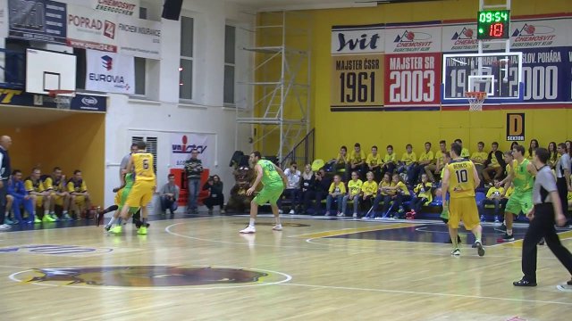 Iskra Svit - BK Levickí Patrioti 104:61