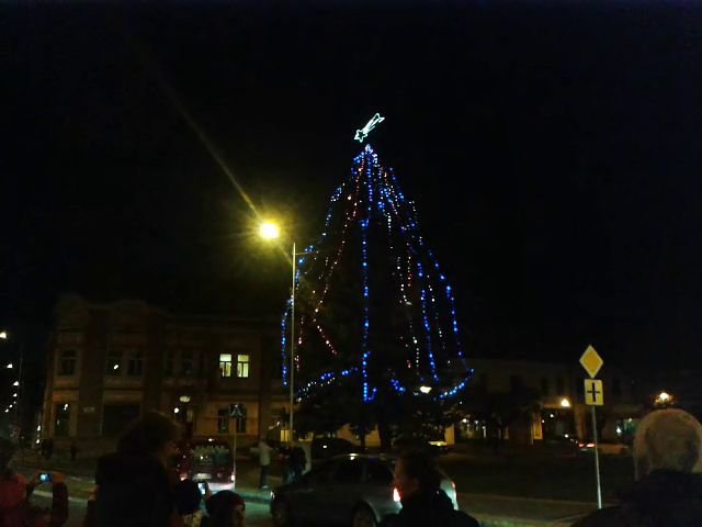 Rozsvietenie vianočného stromčeka